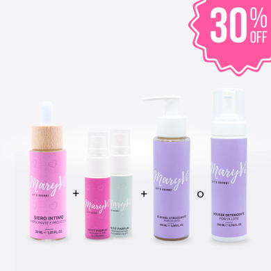 KIT 2 – Siero + Petit Parfum + 2° Petit Parfum + Oleogel Struccante o Mousse Detergente