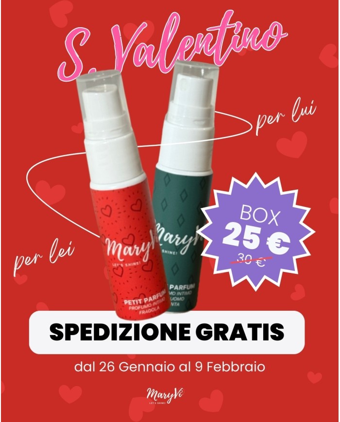 SAN VALENTINO - fragranza alla menta e fragola