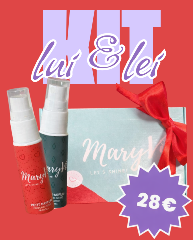 KIT Lui & Lei - fragranza alla menta e fragola