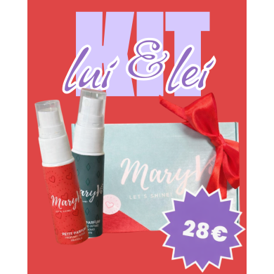 KIT Lui & Lei - fragranza alla menta e fragola