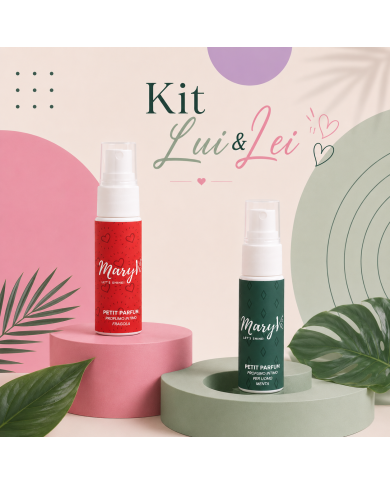 KIT Lui & Lei - fragranza alla menta e fragola