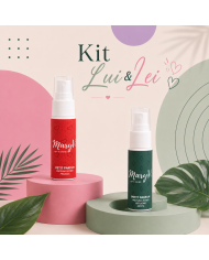 KIT Lui & Lei - fragranza alla menta e fragola