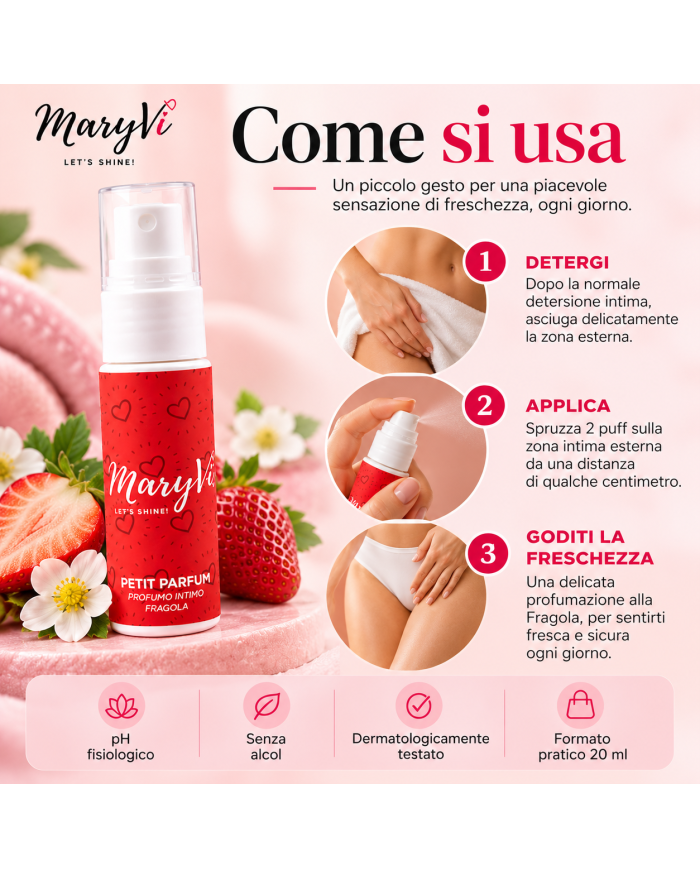PETIT PARFUM - profumo intimo alla fragola 20ml